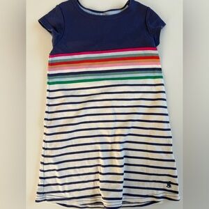 Joules girls striped dress
